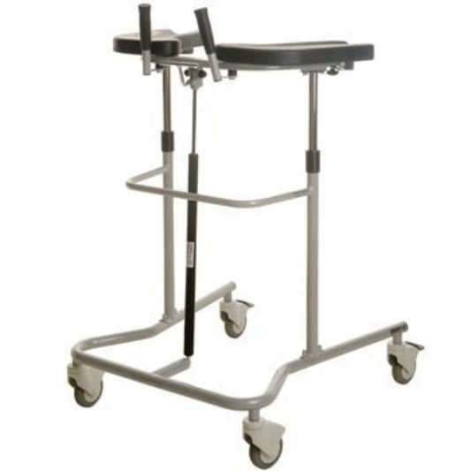Patterson Medical- Cardiac Walker Pneumatic Steel Frame 333 lbs. Weight Capacity 35 to 51 Inch Height - 081581222