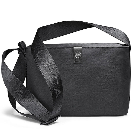 Leica Crossbody Bag SOFORT, M, Recycled Polyester, Black