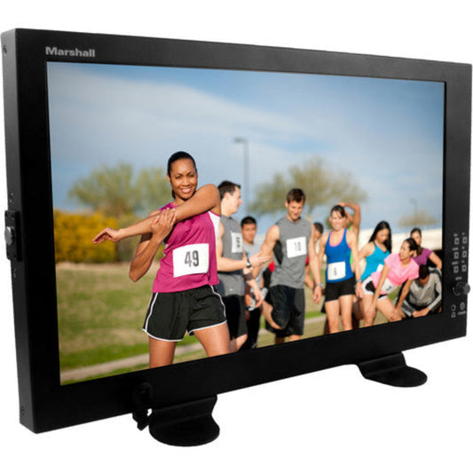 Marshall -DT Economy Multiple Format HD 17" Rack Mount Monitor w/ Stand - VLCD173HRDT