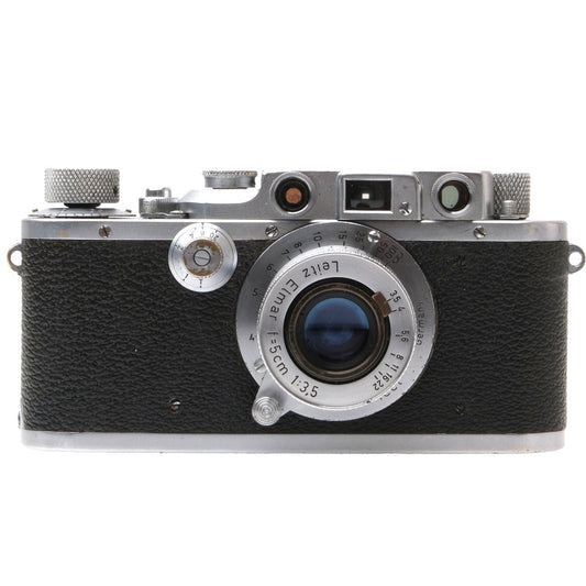 Leica IIIb, 5cm f3.5 Elmar 288371 Dag overhaul
