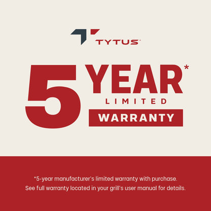 TYTUS Fresno 5-Burner LP/NG Convertible Grill in Gunmetal + Shadow Stone - TDT-021-0102