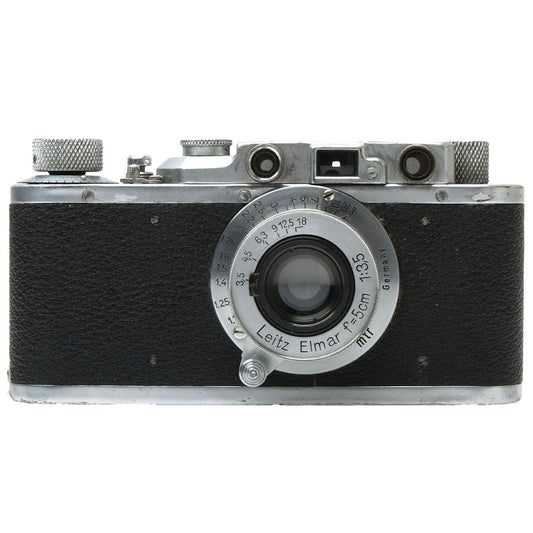 Leica II Chrome, 5cm f3.5 Elmar 182707