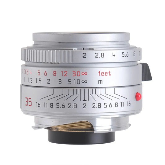 Leica 35mm f2 Summicron Asph Silver 4586160