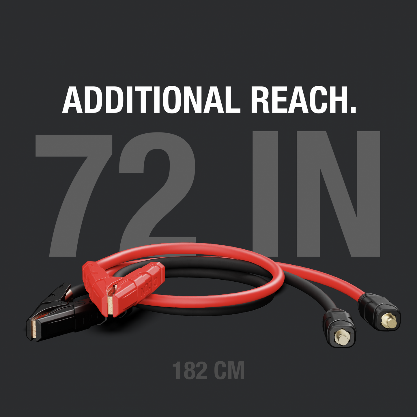 NOCO Boost MAX™ 72" Battery Clamps - GBC005