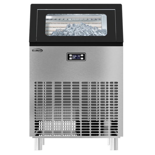 KOOLMORE CIM265 22 in. Air Cooled Undercounter Commercial Ice Maker, 265 lbs/24h. CIM265. - CIM265