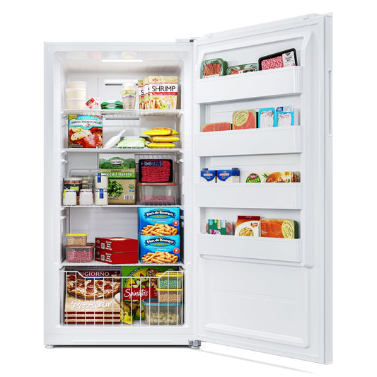 KOOLMORE 17 Cu. Ft Upright Freezer in White - RUF-17C