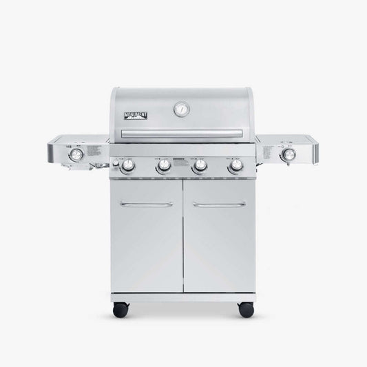 Monument Grills Classic 24367 Series | 4 Burner Propane Gas Grill in Stainless Steel - 24367