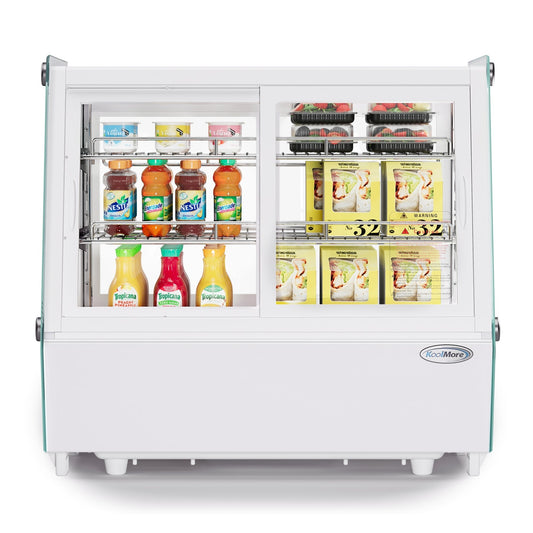 KOOLMORE 25 in. Commercial Stainless Steel 1-Door Reach-In Freezer, 12 cu. ft. -  RIF-1D-SS12C