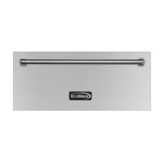 KOOLMORE 30 in. Warming Drawer with Three Compartments in Stainless-Steel  - KM-RWD-30SS