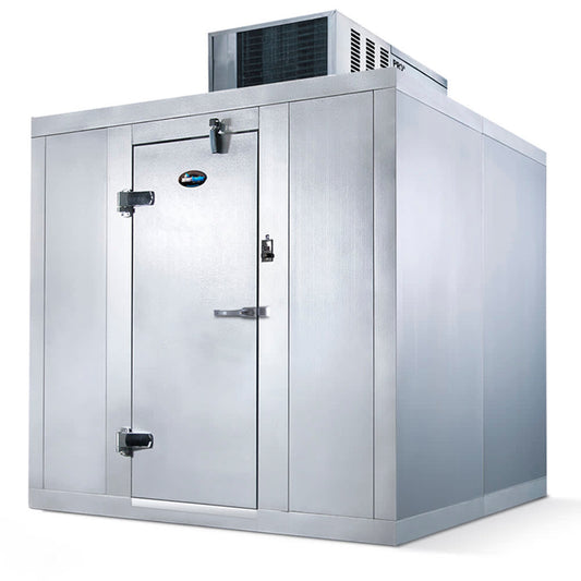 AmeriKooler QC08XX72**NBSC Indoor Walk-In Cooler 8' Wide (Door Side) 7'2-1/4"H W/O Floor - AKQC080872NBSC