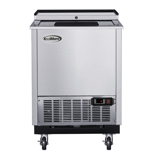 KOOLMORE 25 in. Commercial Glass Froster in Stainless Steel, ETL Listed, 5 cu. ft.  - KMGF25SS