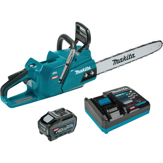 Makita 40V MAX XGT Brushless Cordless 18" Chain Saw Kit (5.0Ah) - GCU04T1