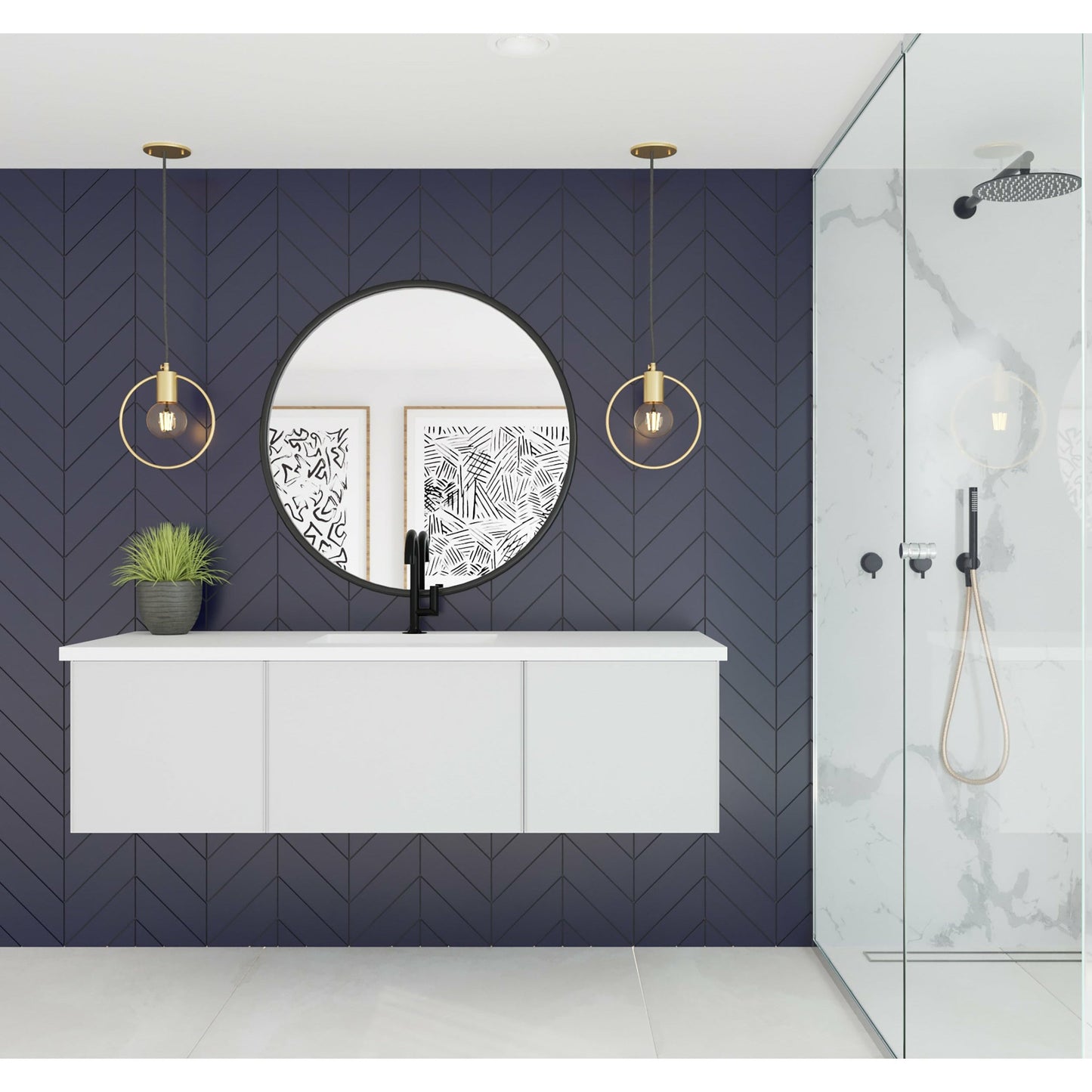 Laviva Vitri 60" Vanity - 313VTR-60CCW
