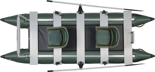 Sea Eagle 375FCK_D FoldCat Inflatable Deluxe Fishing Boat Package New - 375FCK_D
