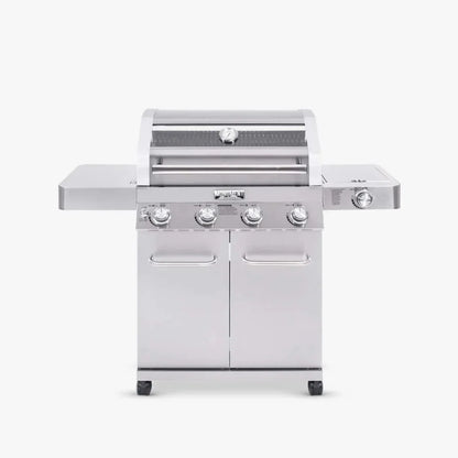Monument Grills Classic 41847NG Series | 4 Burner Propane Gas Grill in Stainless Steel  (Natural Gas Convertible) - 41847NG