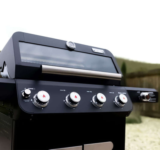 Monument Grills Mesa 425 Series | 4 Burner Propane Gas Grill in Black - M425
