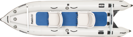 Sea Eagle 437PSK_ST PaddleSki Inflatable Catamaran Boat Solo Start-up Package New - 437PSK_ST