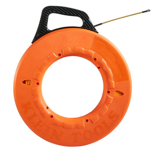 KLEIN TOOLS 200' Fiberglass Fish Tape w/ Spiral Leader - 56014