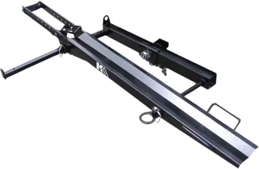 DK2 TMC201 400 lb. Capacity Hitch Mounted Motorcycle Carrier with Adjustable Front Wheel Channel New - TMC201