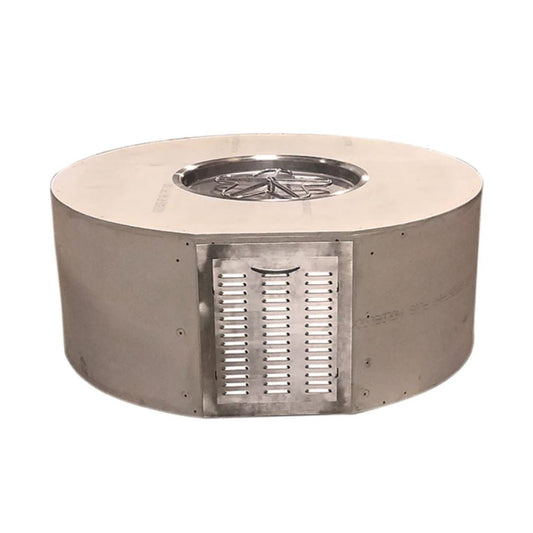 60″ Round Ready to Finish Fire Pit Kit for LP Tanks -  UST60R-LP/BS
