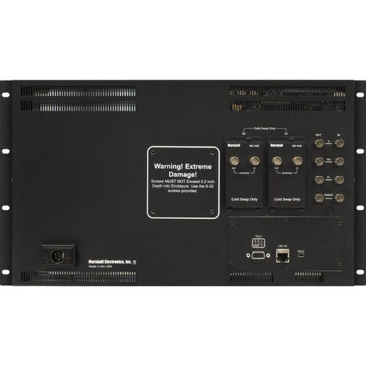 Marshall  17" Full Resolution Rack Mount / Standalone Monitor with Desktop Stand - V-MD173-DT