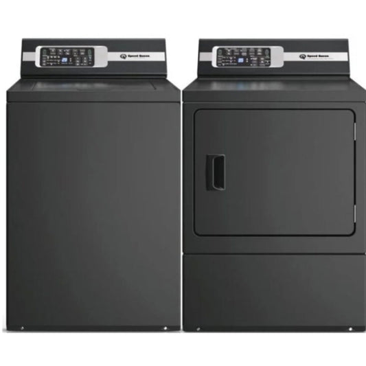Speed Queen TR7006BN 26 Inch Top Load Washer & Speed Queen DR7004BG 27 Inch Gas Dryer - Speed Queen-TR7006BN-DR7004BG