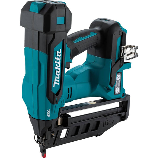 Makita 18V LXT Lithium-Ion Brushless Cordless 2-1/2" Straight Finish Nailer, 16 Ga. (Tool Only) - XNB05Z