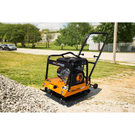 DK2 Plate Compactor 21" x 17" 3,600 Lbs. Force with 7 HP 212cc Engine OPV425-V2 New - OPV425-V2