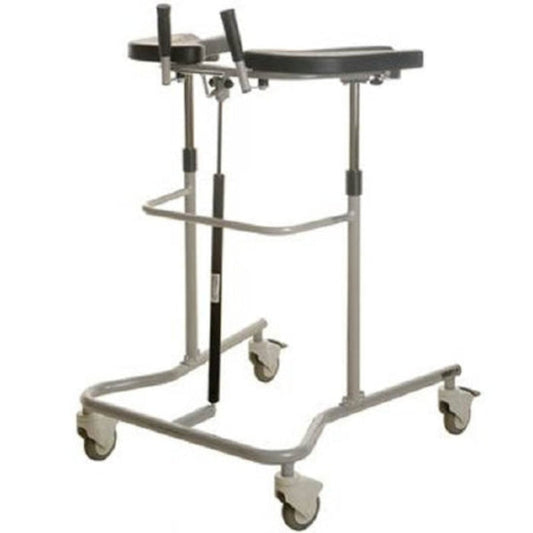 Patterson Medical- Cardiac Walker Pneumatic Steel Frame 333 lbs. Weight Capacity 35 to 51 Inch Height - 960170