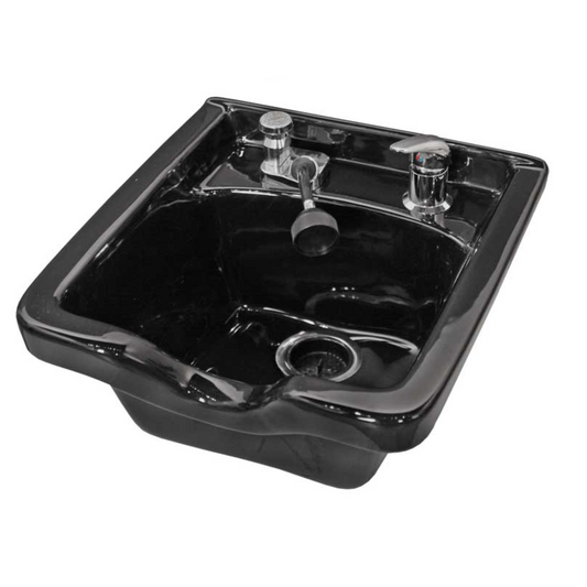 Jeffco 8000 Porcelain Bowl Stationary Black  - 8000-570-VB-B