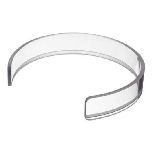 Patterson Medical Supply - Plate Guard Large, Clear, Plastic Food Guard - 111525