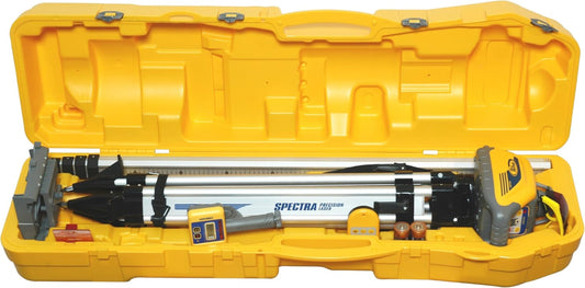 Spectra (HV101GC-3) Package with GR153 Grade Rod, Metric, HR320 Receiver, C59 Rod Clamp and System Case - HV101GC-3