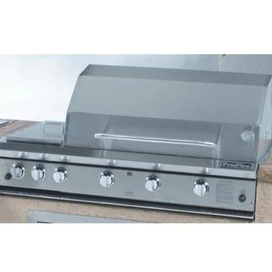 ProFire Professional Series 48-Inch Built-In Infrared Hybrid Gas Grill With Rotisserie & Double Side Burner - PF48RSIH-P