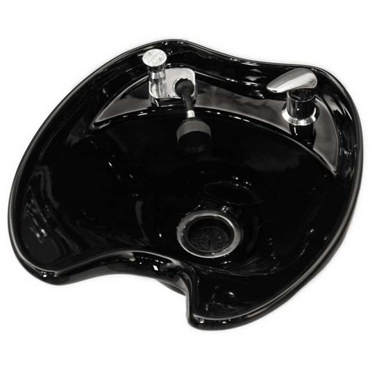 Jeffco 8600 Porcelain Bowl Tilting Black  - 8600-570-VB-B