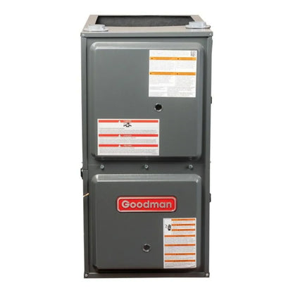 Goodman - 120,000 BTU 96% Gas Furnace - 24.5" Width - Downflow / Horizontal - Single Stage - 115V - R32 - GR9S961205DN
