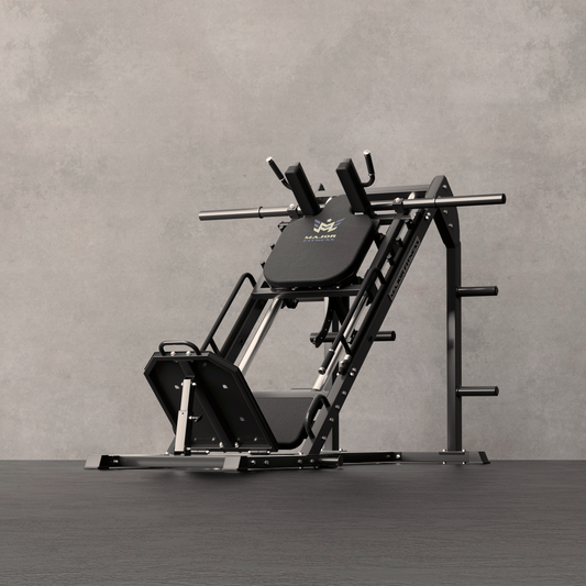 Major Fitness Leg Press Hack Squat Machine AH1 - LPHSMBL