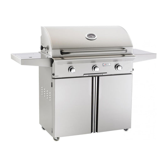 AOG American Outdoor Grill Propane Gas 36-Inch L-Series 3-Burner Freestanding Grill - 36PCL-00SP