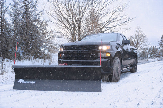 SnowBear AVAL8219 82" x 19" Universal SUV/Truck Mount T-Frame Snow Plow Kit with Winch and Wireless Remote New - AVAL8219