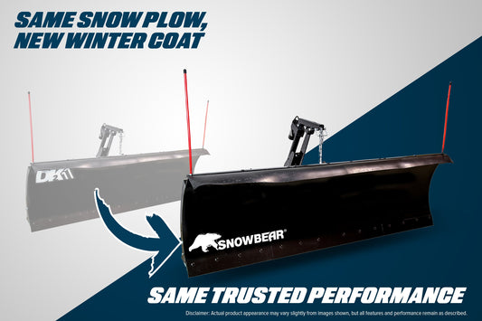 SnowBear SUMM8826ELT Summit II Elite 88" x 26" Custom Mount Snow Plow Kit with Actuator Lift New - SUMM8826ELT