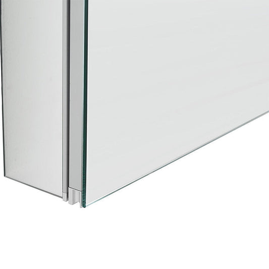Aquadom Royale 24" x 40" Rectangle Recessed or Surface Mount Single Door Bathroom Medicine Cabinet - R-2440