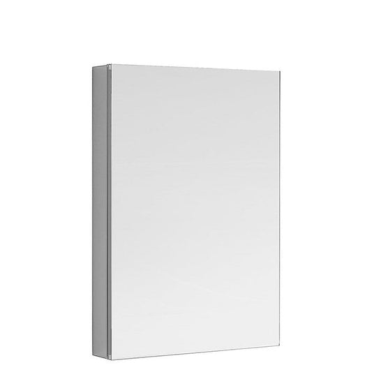 Aquadom Royale 24" x 40" Rectangle Recessed or Surface Mount Single Door Bathroom Medicine Cabinet - R-2440
