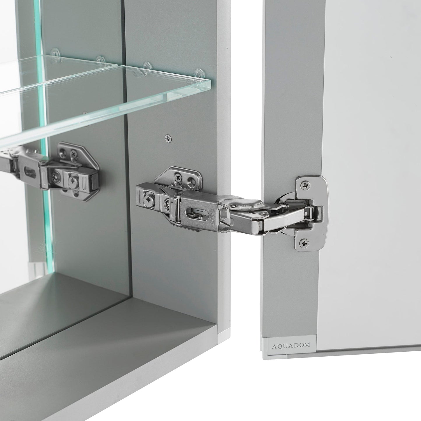 Aquadom Royale 48" x 30" Rectangle Recessed or Surface Mount Bi-View Bathroom Medicine Cabinet - R-4830E