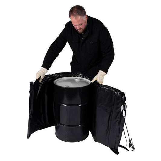 Powerblanket BH15PRO 15 Gallon Drum Heating Blanket 145°F Max Adjustable Controller New - BH15PRO
