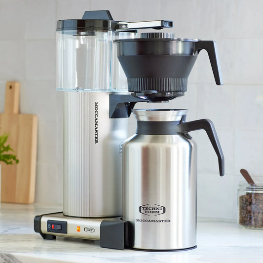 Moccamaster CDT Grand in Brushed Silver - 39340