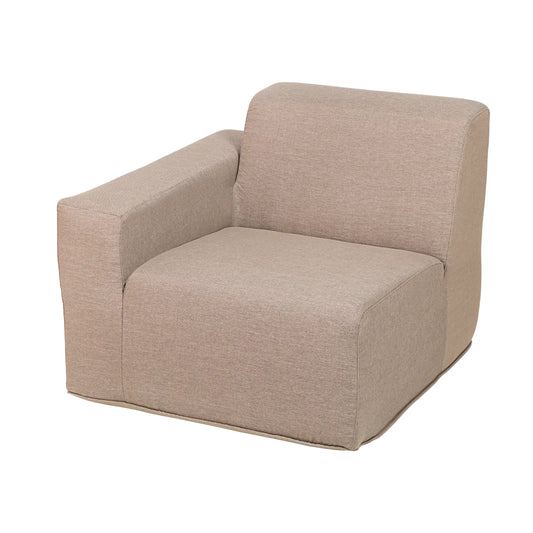 Deko Living 2 Piece Seating Brown Compressed Foam Sectional Sofa  - CIF50117SET