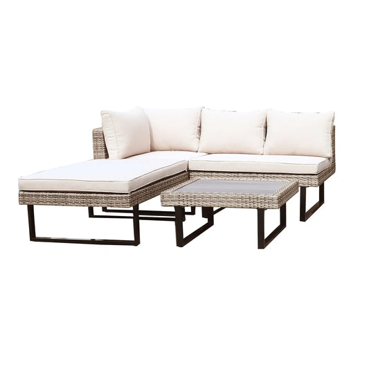 Deko Living Outdoor Corner Patio Sectional & Tables  - COP30008