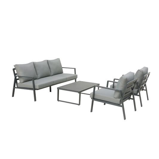 Deko Living Outdoor 5-Person Patio Set & Coffee Table  - COP30009