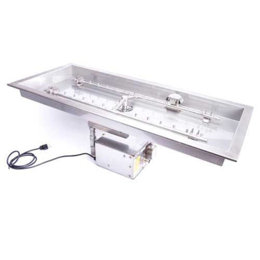 HPC 90″ x 16″ Torpedo H-Burner Hot Surface Electronic Ignition System - TOR-90x16SSEI-H-120VAC-NG