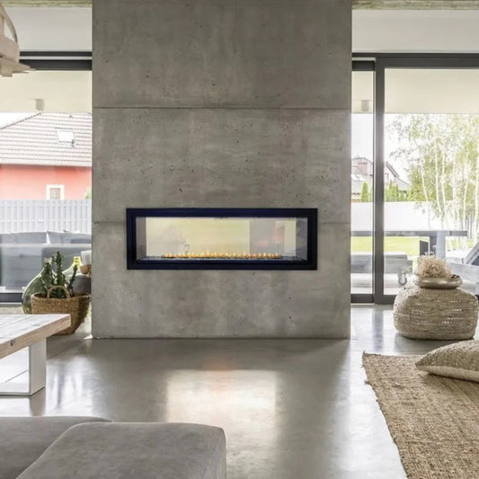 Empire Boulevard 48" See Through Vent Free Linear Gas Fireplace - VFLB48SP90N