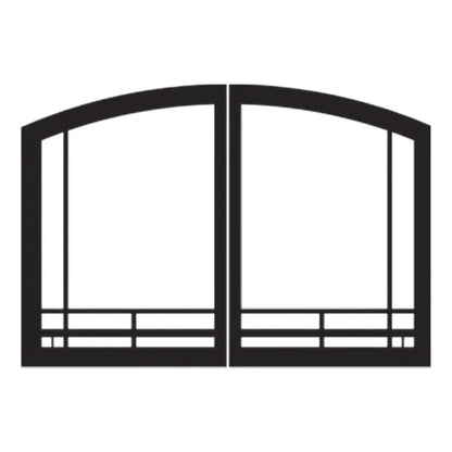 Empire - Door Sets for Breckenridge Premium Vent Free Fireboxes - VBR32TMBL, VBY32TBL